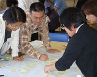 第一回あびこ市民討議会の様子 2